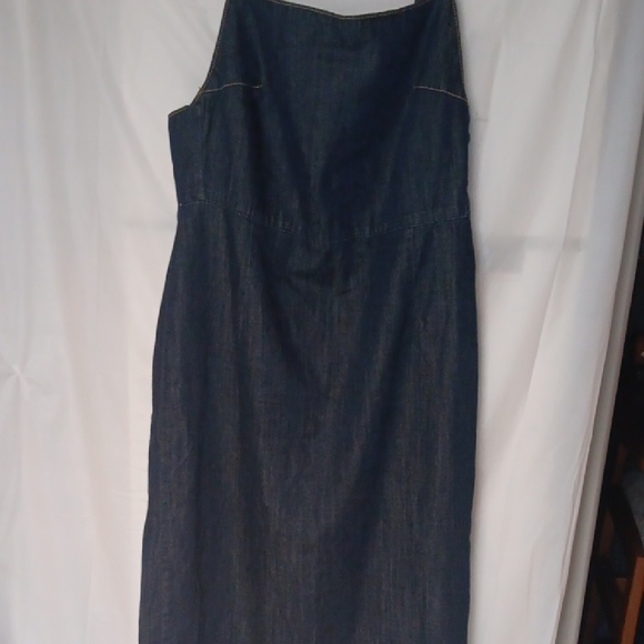 Zara Dresses & Skirts - Zara Dark Blue Denim Dress